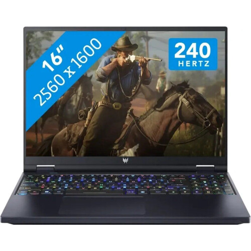 Acer Predator Helios Neo 16 PHN16-72-95HS - Gaming Laptop - Intel Core i9-14900HX - GeForce RTX 4070 - 32GB RAM - 1TB SSD - 16" WQXGA (2560x1600) - 240Hz
