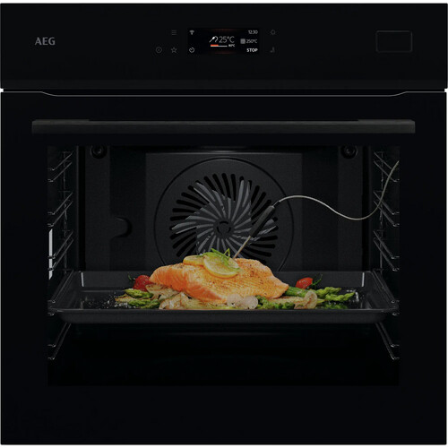 Aeg Nbb8s621ab Inbouw Stoomoven - Wi-fi - Steamify® - Airfry - Kinderbeveiliging - Led-display Met Touch Control - 70 Liter - Zwart | Nieuw (outlet)
