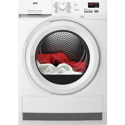 Aeg Tr71cwz84 - Warmtepompdroger - 8 Kg - Sensidry - 66 Db - Energieklasse E | Tweedehands (Refurbished)