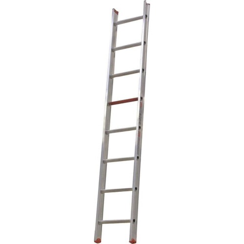 Altrex All Round AR 1020 - Enkele rechte ladder - Werkhoogte 3m - 1x8 sporten