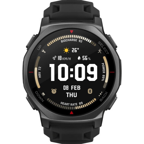 Amazfit T-Rex 3 Pro - Smartwatch - Militair-grade ontwerp - Zwart