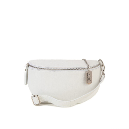 Anna Morellini– Berenice Crossbody Tas in Wit