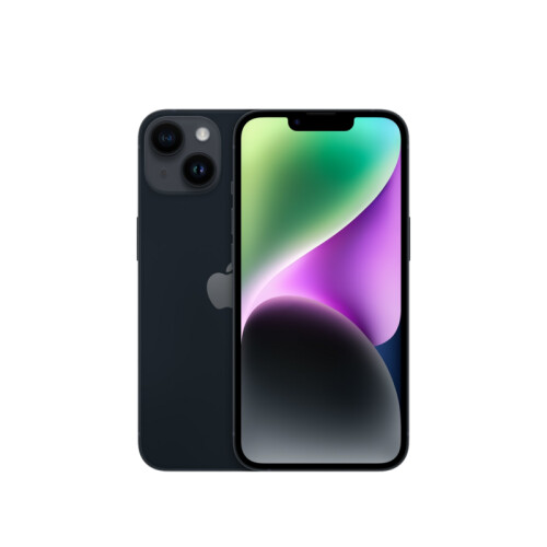 Apple iPhone 14 - Middernacht - 128 GB - Fysieke simkaart + eSIM