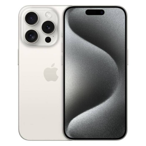 Apple iPhone 15 Pro - 128GB - Wit titanium