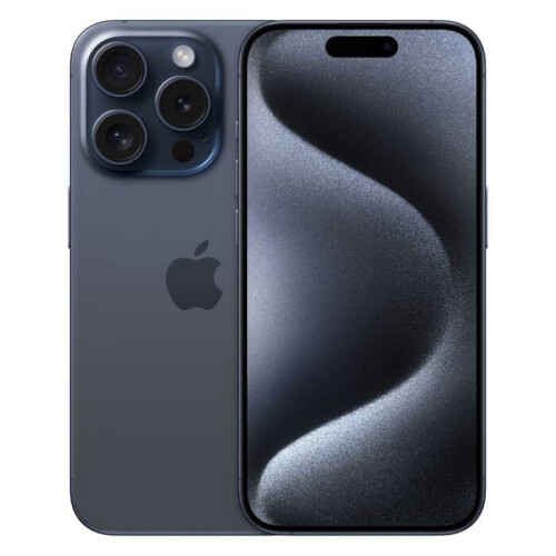 Apple iPhone 15 Pro - 256GB - Blauw titanium - 2 jaar Garantie