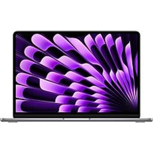 Apple MacBook Air 13.6 (Liquid True Tone Retina Display) M3 (8-Core CPU, 8-Core GPU) 8 GB RAM 256 GB SSD [Early 2024, Engelse toetsenbordindeling, QWERTY] spacegrijs