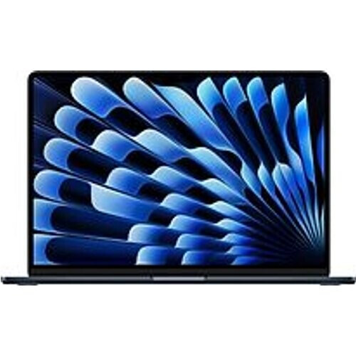 Apple MacBook Air 15.3 (Liquid True Tone Retina Display) M2 (8-Core CPU, 10-Core GPU) 8 GB RAM 256 GB SSD [Mid 2023, Engelse toetsenbordindeling, QWERTY] middernacht