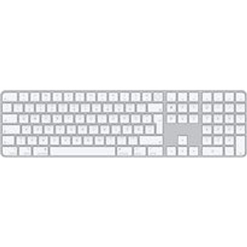 Apple magic Keyboard met wijzerplaat en Touch ID [Duits toetsenbordindeling, QWERTZ, Lightning] wit