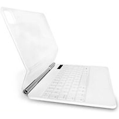 Apple Magic Keyboard wit passend bij iPad Pro 12,9 [3. 4e of 5e generatie, Nederlandse toetsenbordindeling, QWERTY]