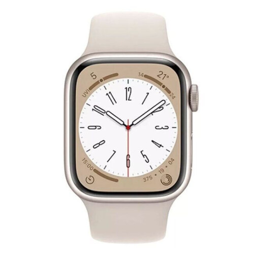 Apple Watch Series 8 - Smartwatch 41mm GPS - Hartslagmonitor Slaaptracking - Starlight