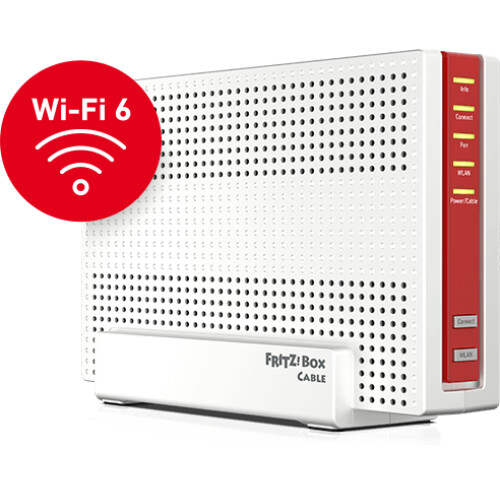 AVM FRITZ!Box 6690 - Kabelmodemrouter - DOCSIS 3.1 - Wi-Fi 6 (802.11ax) - 2.5Gbps LAN