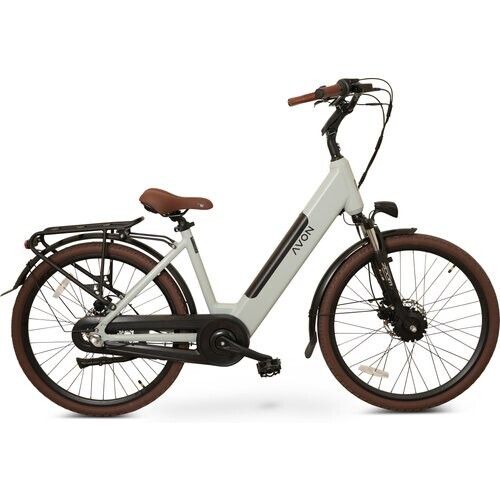 Avon Bx1 E-bike 26 Inch – 250w Voorwielmotor 504wh Accu 90km Actieradius Hydraulische Schijfremmen Nexus 3-speed Muted Grayish-blue