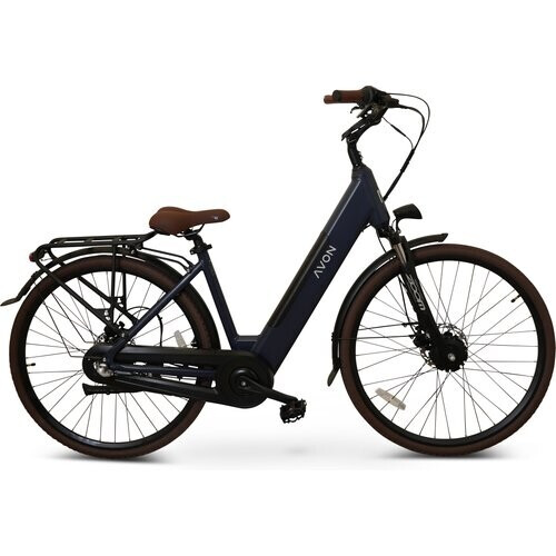 Avon Bx1 Elektrische Fiets 28 Inch – 250w Voorwielmotor 504wh Accu 90km Actieradius Hydraulische Schijfremmen Nexus 3-speed Kleurendisplay Lage Instap Dusty Rose