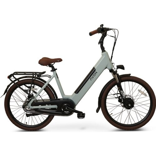 Avon Bx1 Elektrische Kinderfiets 24 Inch – 250w Voorwielmotor 504wh Accu 90km Actieradius Hydraulische Schijfremmen Nexus 3-speed Kleurendisplay Muted Grayish-blue