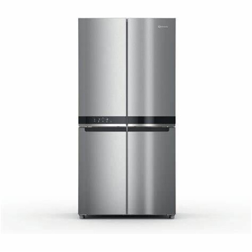 Bauknecht BKQ9U3LEF - Amerikaanse Koelkast - 594 liter - Inox Look - Energieklasse D