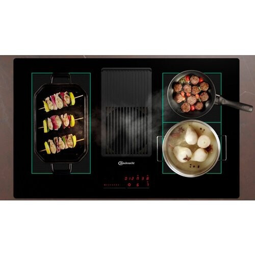 Bauknecht Bvh80 Venting Inbouw Inductie Kookplaat Met Geïntegreerde Afzuigkap | Nieuw (outlet)