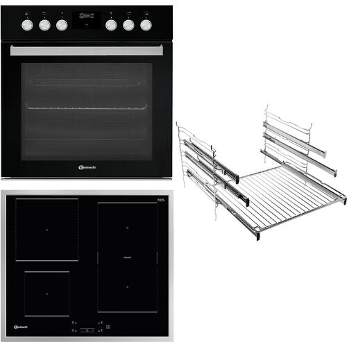 Bauknecht Hekof500 - Inbouw Ovenset - 65l - Inductie & Hetelucht - Energieklasse A+ | Nieuw (outlet)