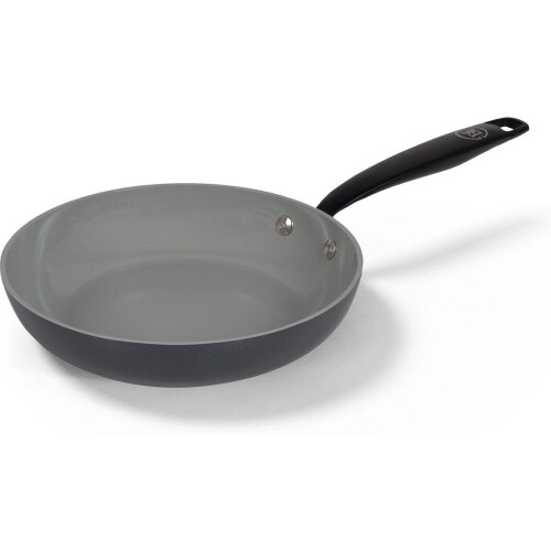 BE Living Essential Koekenpan - Ø 20 cm - Keramisch - PFAS vrij - Inductie - Grijs