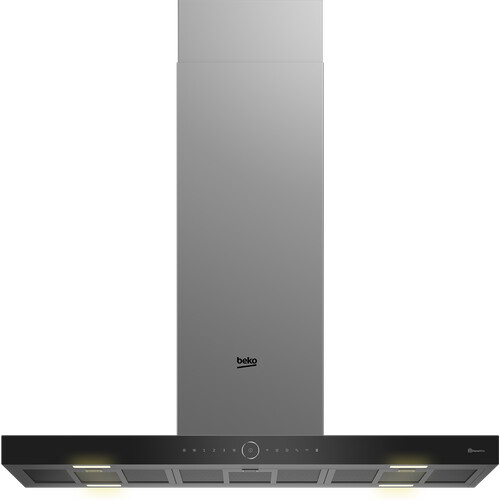 Beko Bhci98841bbhsi – Eiland Afzuigkap – 90 Cm – 830 M³u – Hob To Hood – Led – 60 Db | Nieuw (outlet)