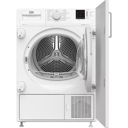 Beko Dtikp81131w - Inbouw Warmtepompdroger - 8 Kg - 64 Db - Sensorgestuurd Drogen | Nieuw (outlet)