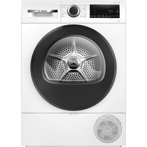 Bosch Serie 6 WQG143DANL - Warmtepompdroger - 9 kg - Auto Dry-sensor - Easyclean filter - Wit - Wasd