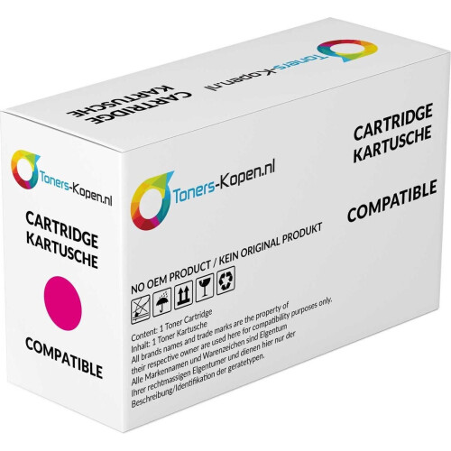 Canon 732M Toner Magenta 6000 Pagina's - Huismerk 6261B002 Compatible - I-Sensys LBP-5480 LBP-5480c LBP-7780 LBP-7780c LBP-7780cdn LBP-7780cx - 6261B002 alternatief - Canon toner - 732 Tonercartridge