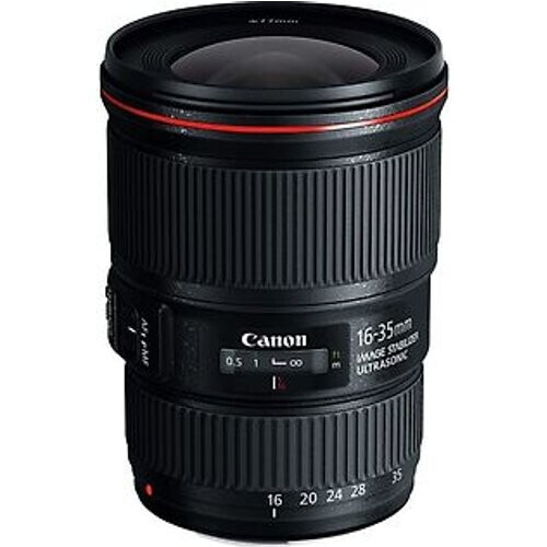Canon EF 16-35 mm F4.0 IS L USM 77 mm filter (geschikt voor Canon EF) zwart