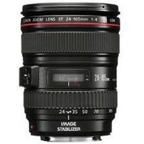 Canon EF 24-105 mm F4.0 IS L USM 77 mm filter (geschikt voor Canon EF) zwart