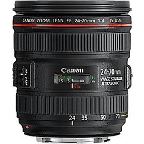 Canon EF 24-70 mm F4.0 IS L USM 77 mm filter (geschikt voor Canon EF) zwart