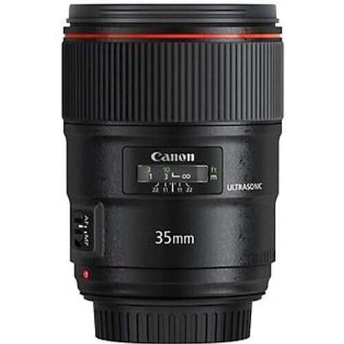 Canon EF 35 mm F1.4 L USM II (geschikt voor Canon EF) zwart