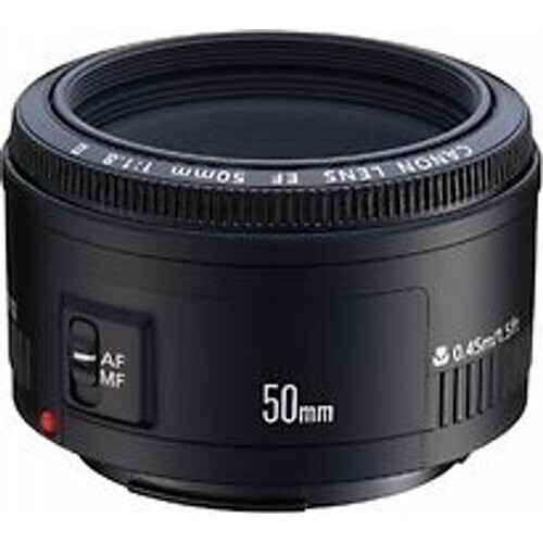 Canon EF 50 mm F1.8 II 52 mm filter (geschikt voor Canon EF) zwart