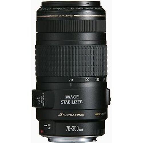 Canon EF 70-300 mm F4.0-5.6 IS USM 58 mm filter (geschikt voor Canon EF) zwart