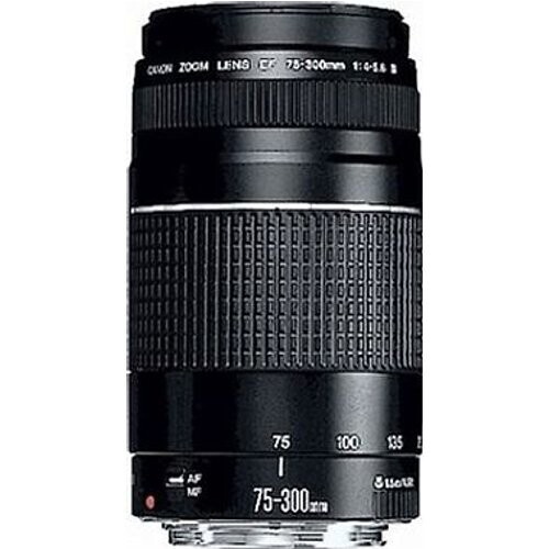 Canon EF 75-300 mm F4.0-5.6 III 58 mm filter (geschikt voor Canon EF) zwart