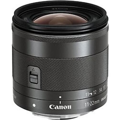 Canon EF-M 11-22 mm F4.0-5.6 IS STM 55 mm filter (geschikt voor Canon EF-M) zwart