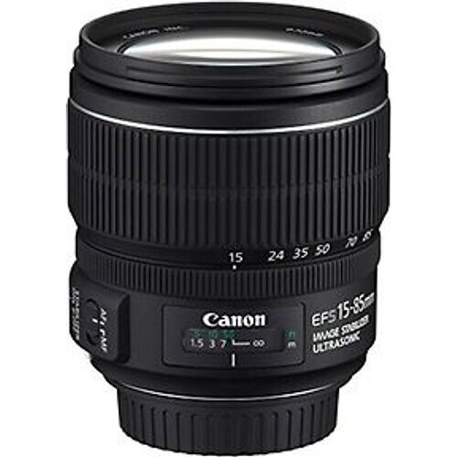 Canon EF-S 15-85 mm F3.5-5.6 IS USM 72 mm filter (geschikt voor Canon EF-S) zwart