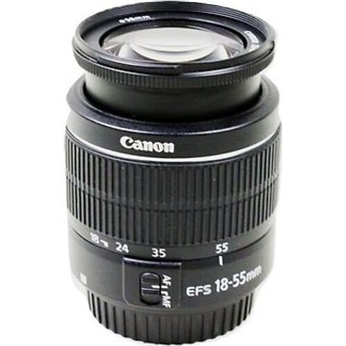 Canon EF-S 18-55 mm F3.5-5.6 III 58 mm filter (geschikt voor Canon EF-S) zwart