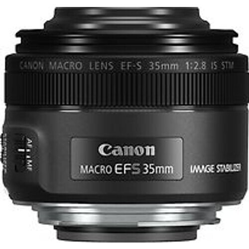 Canon EF-S 35 mm F2.8 IS STM Macro 49 mm filter (geschikt voor Canon EF-S) zwart
