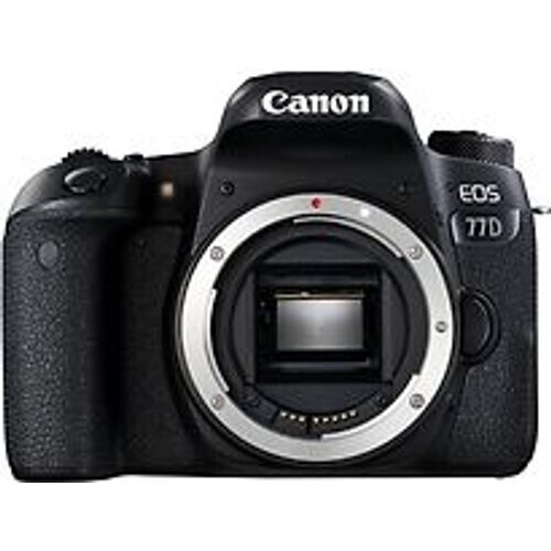 Canon EOS 77D body zwart