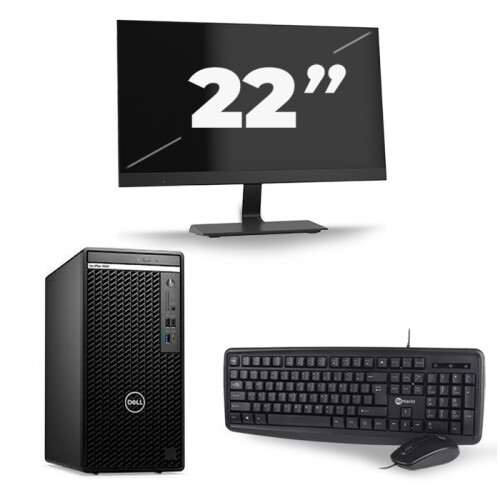 Dell Optiplex 390 Desktop - Intel Core i3-2e Generatie - 8GB RAM - 256GB SSD - Windows 10 + 1x 22 inch Monitor