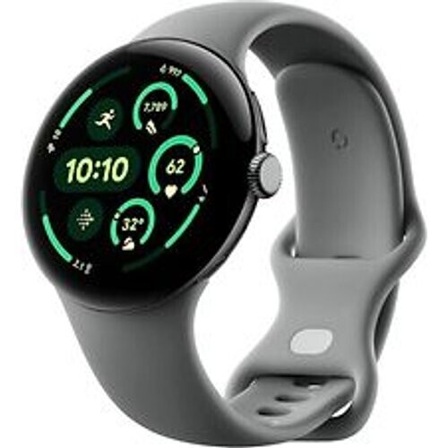 Google Pixel Watch 3 45 mm mathazelaar op sportbandje hazelaar [wifi]