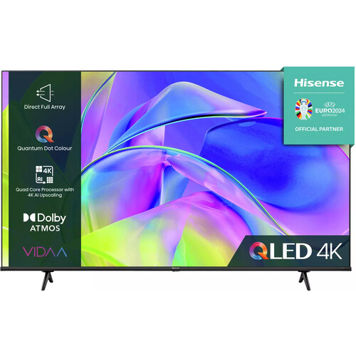 Hisense 55e78kqt - 55 Inch - 4k Qled - 60 Hz - Smart Tv (vidaa) | Nieuw (outlet)