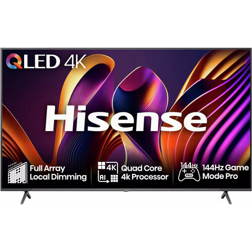 ​hisense 55e7nqt Pro 55" Qled Smart Tv – Ultieme Beeldkwaliteit En Gamingervaring | Nieuw (outlet)