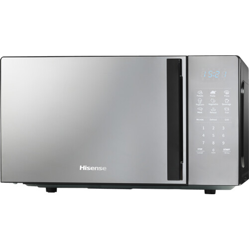 Hisense H20mombs4h - Vrijstaande Magnetron - 20 Liter - Rvs | Nieuw (outlet)