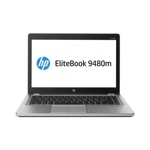 HP Elitebook Folio 9480m I5-4210u, 4GB DDR3, 256GB SSD, 14", Win 10 Pro