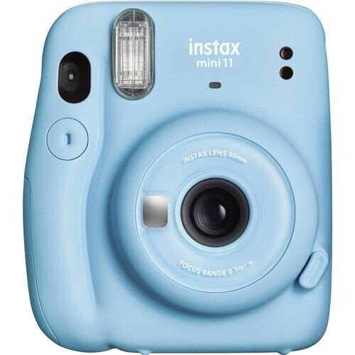 Instant camera Fujifilm Instax Mini 11 - Blauw + Lens Instax 60mm f/12.7