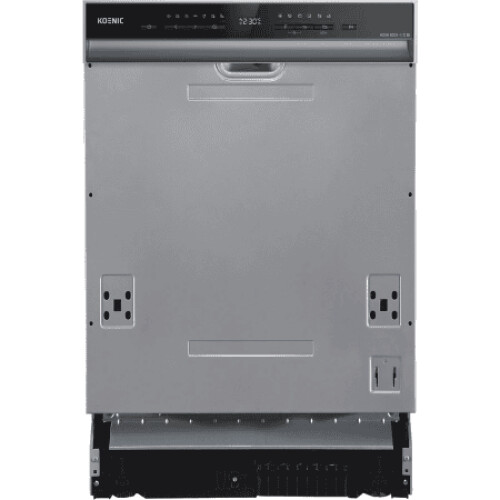 Koenic KDW 6031-1 C BI - Inbouw Vaatwasser - 14 couverts - 8 programma's - Zilver