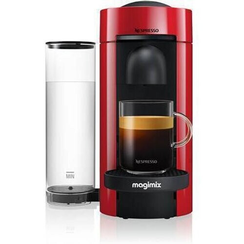 Koffiezetapparaat met Pod Compatibele Nespresso Magimix Nespresso Vertuo M600 1.2L - Rood