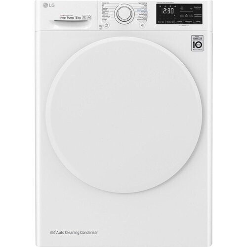 Lg Rc80u2av0q Warmtepompdroger – 8 Kg – Energieklasse | Tweedehands (Refurbished)
