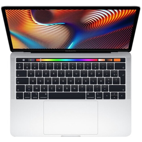 MacBook Pro Touch Bar 13" 2019 i7 2,8 Ghz 8 GB 256 GB SSD Zilver