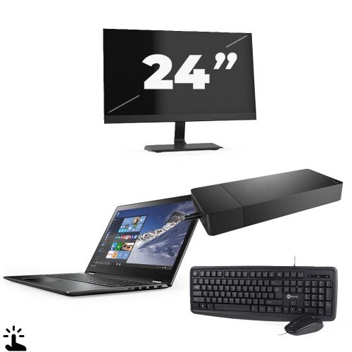 Microsoft Surface Laptop 4 - Intel Core i7-11e Generatie - 15 inch - Touch - 16GB RAM - 256GB SSD - Windows 11 Home + 1x 24 inch Monitor